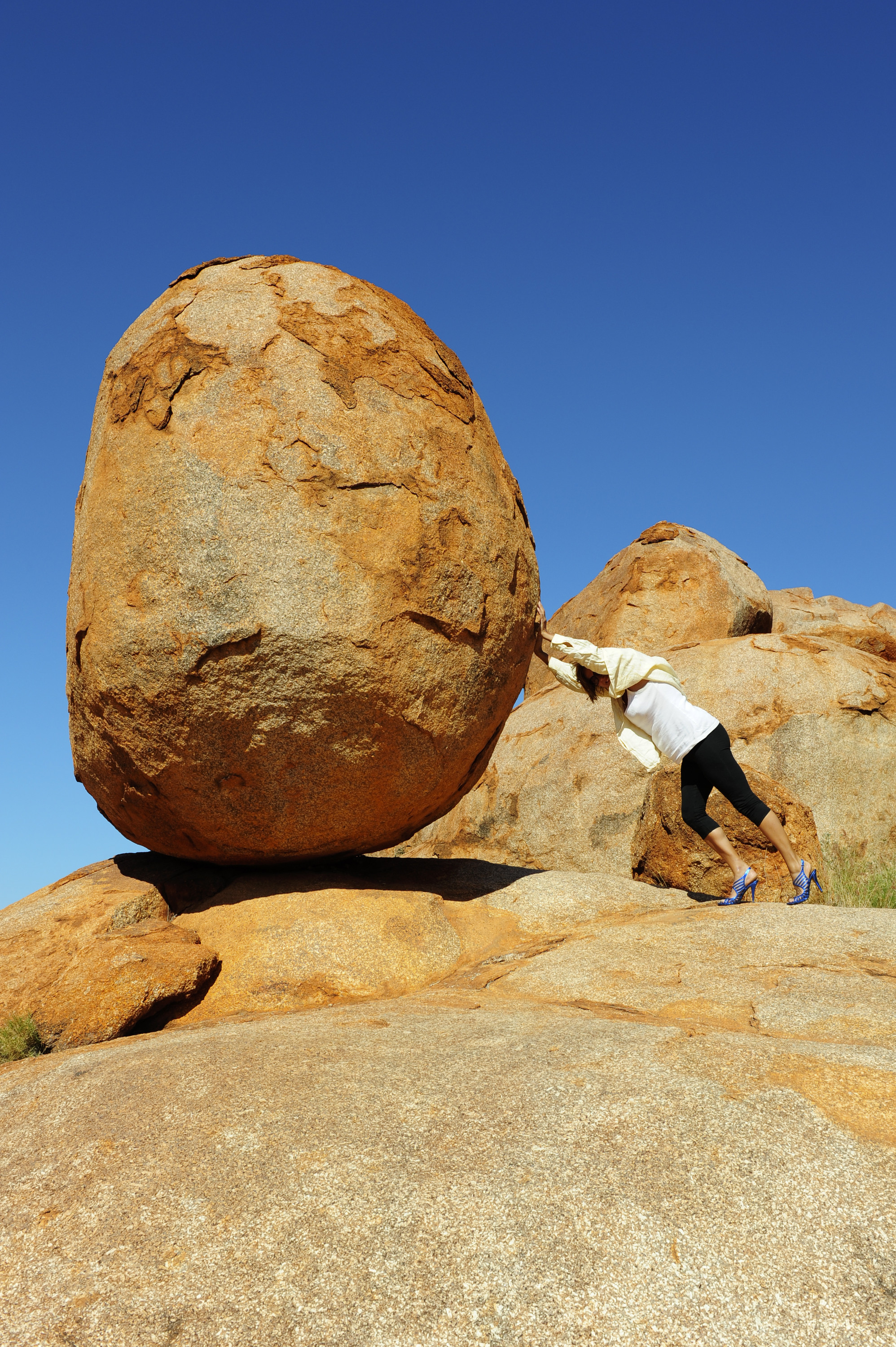 Moving A Boulder
